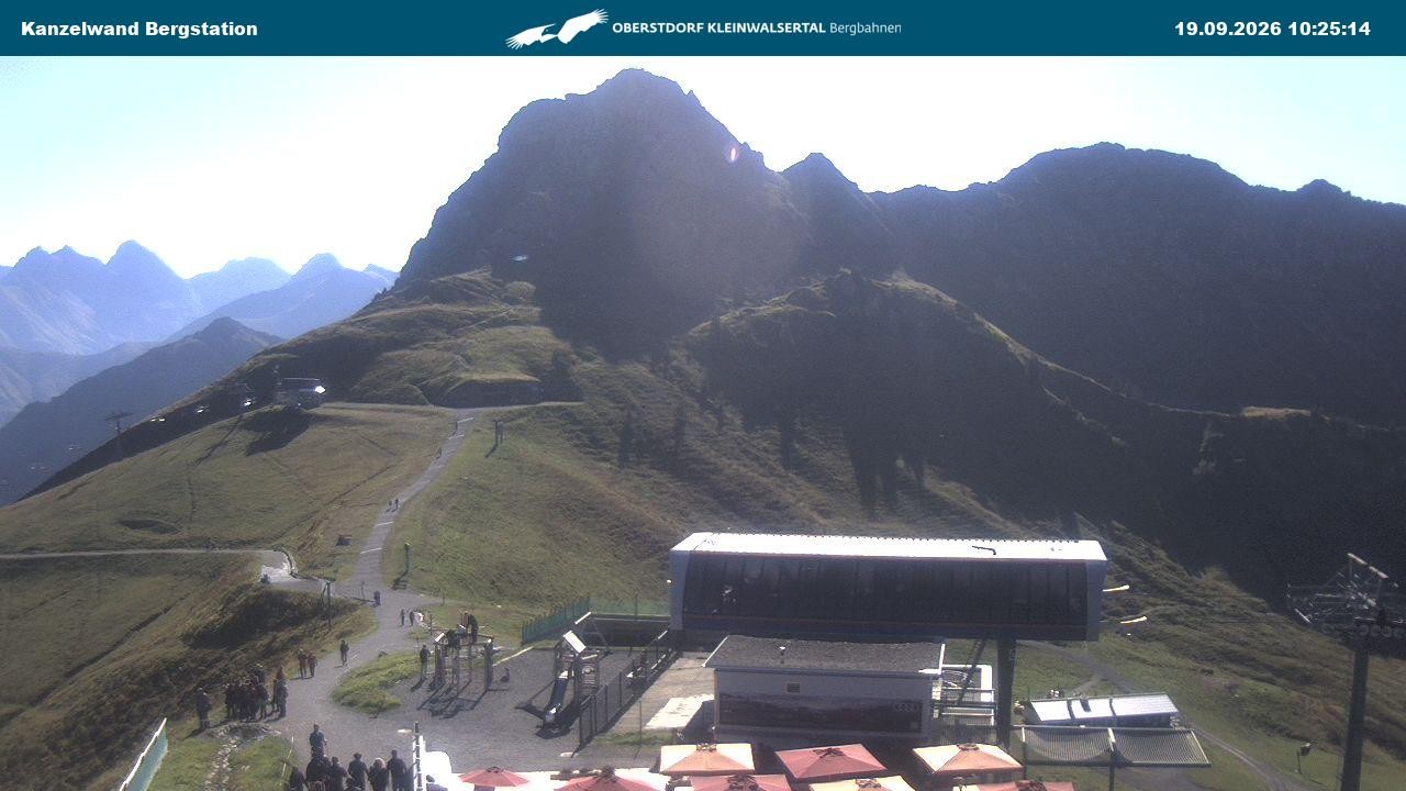 Archiv Foto Webcam Gipfelstation Kanzelwand