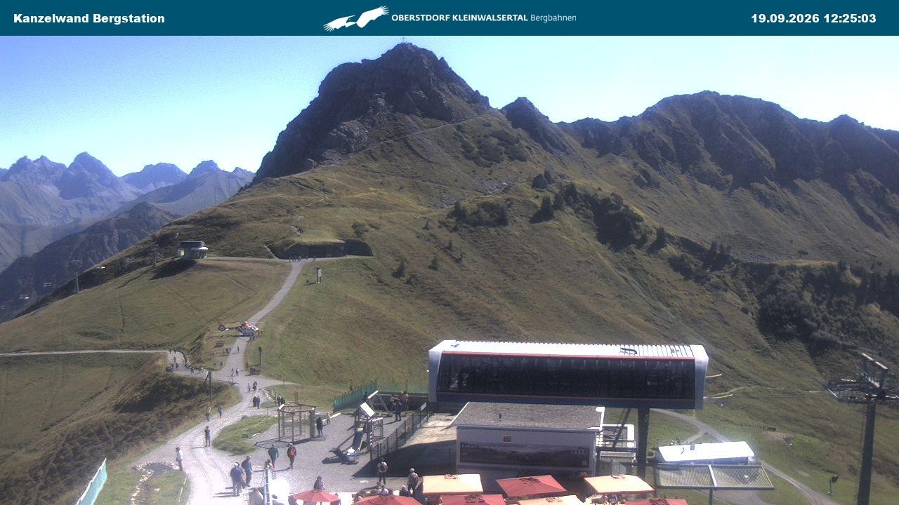 Archiv Foto Webcam Gipfelstation Kanzelwand