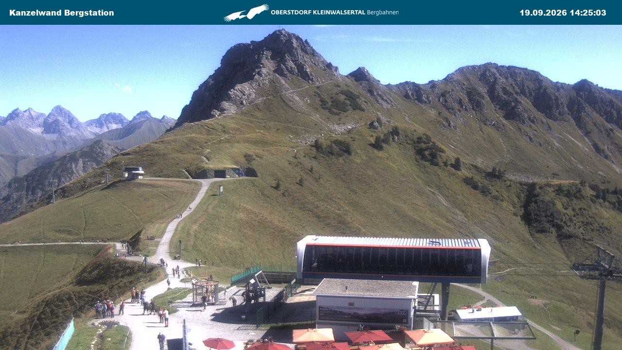 Archiv Foto Webcam Gipfelstation Kanzelwand