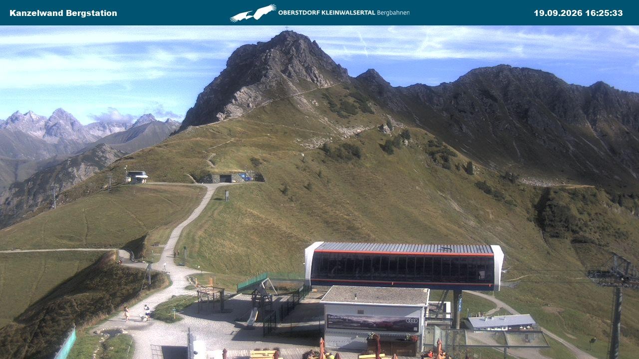 Archiv Foto Webcam Gipfelstation Kanzelwand