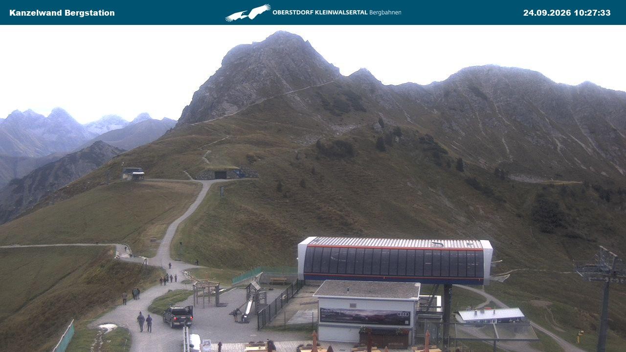Archiv Foto Webcam Gipfelstation Kanzelwand