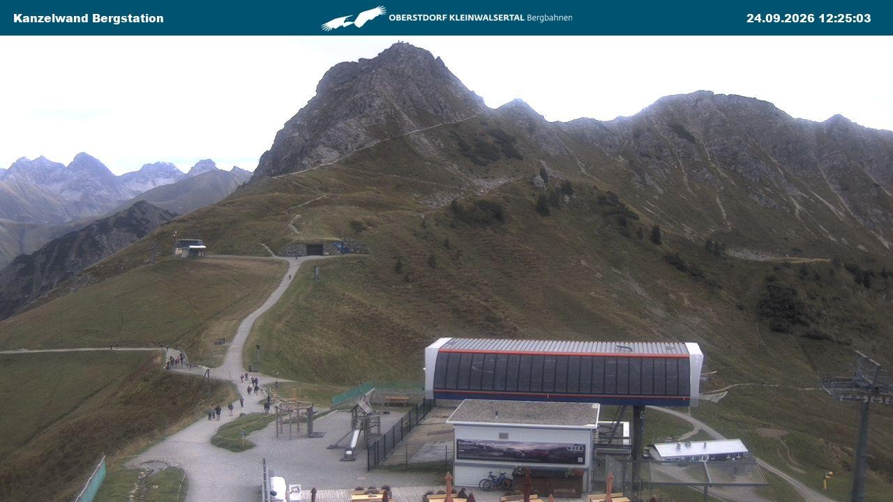 Archiv Foto Webcam Gipfelstation Kanzelwand