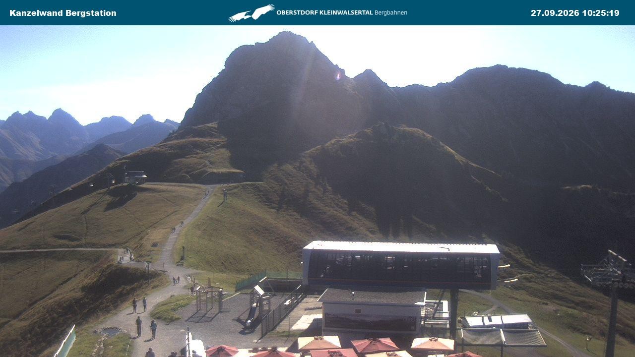 Archiv Foto Webcam Gipfelstation Kanzelwand