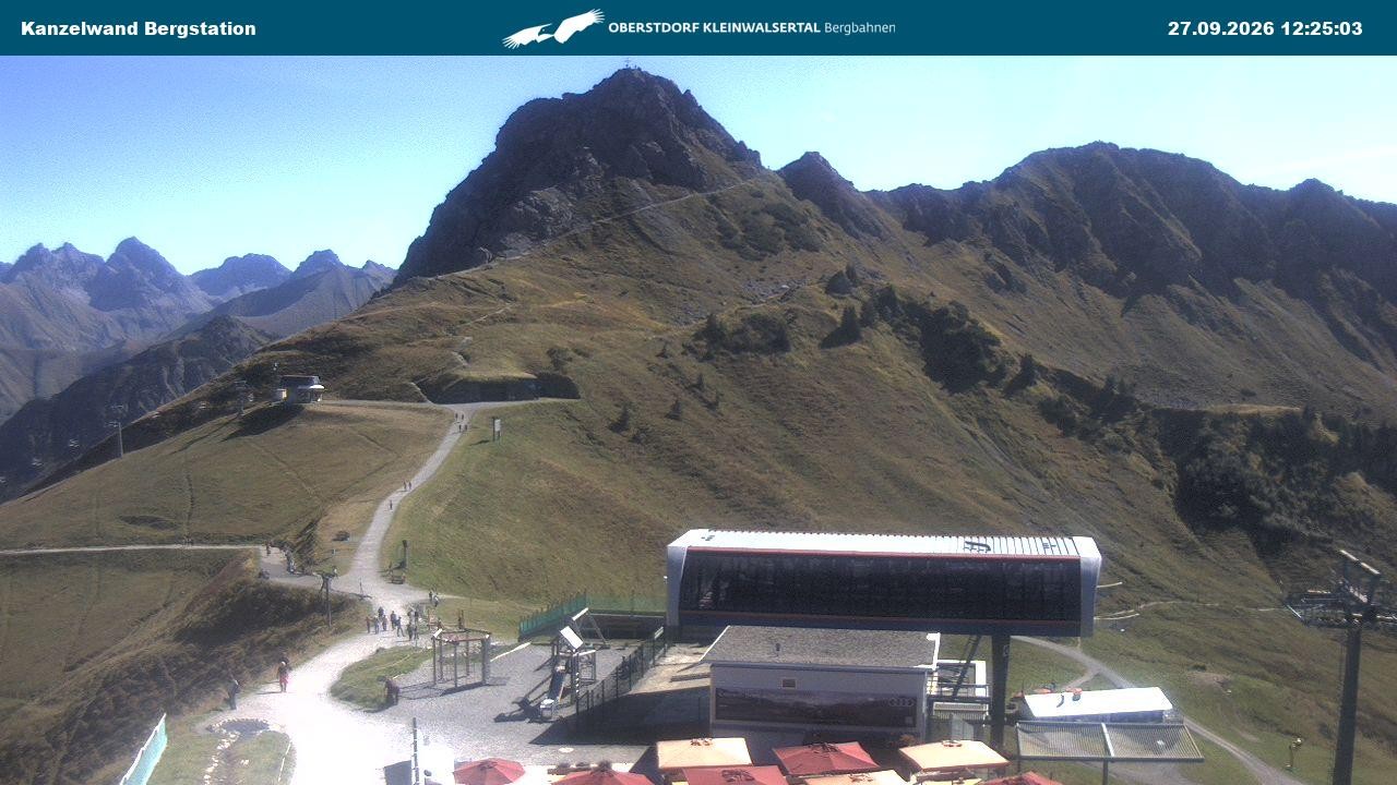 Archiv Foto Webcam Gipfelstation Kanzelwand