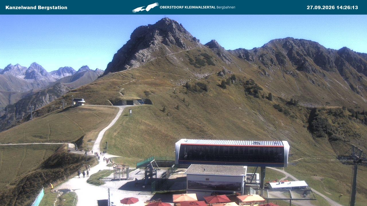 Archiv Foto Webcam Gipfelstation Kanzelwand