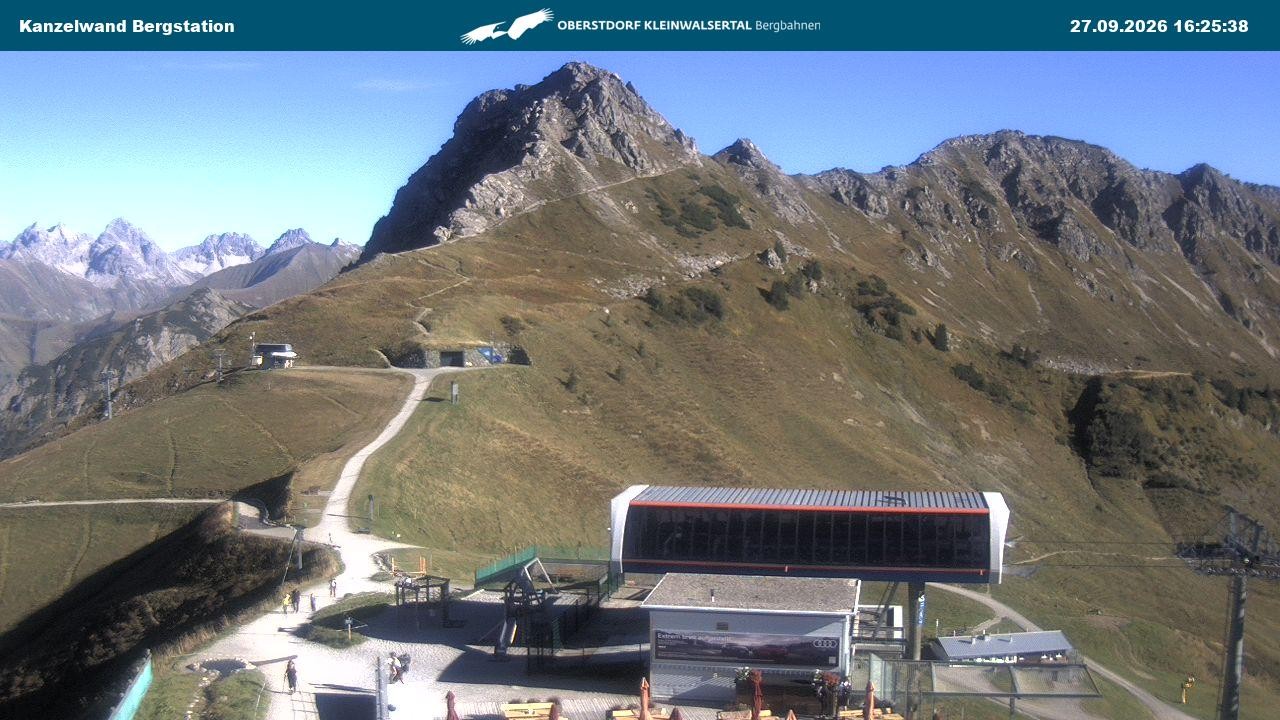 Archiv Foto Webcam Gipfelstation Kanzelwand