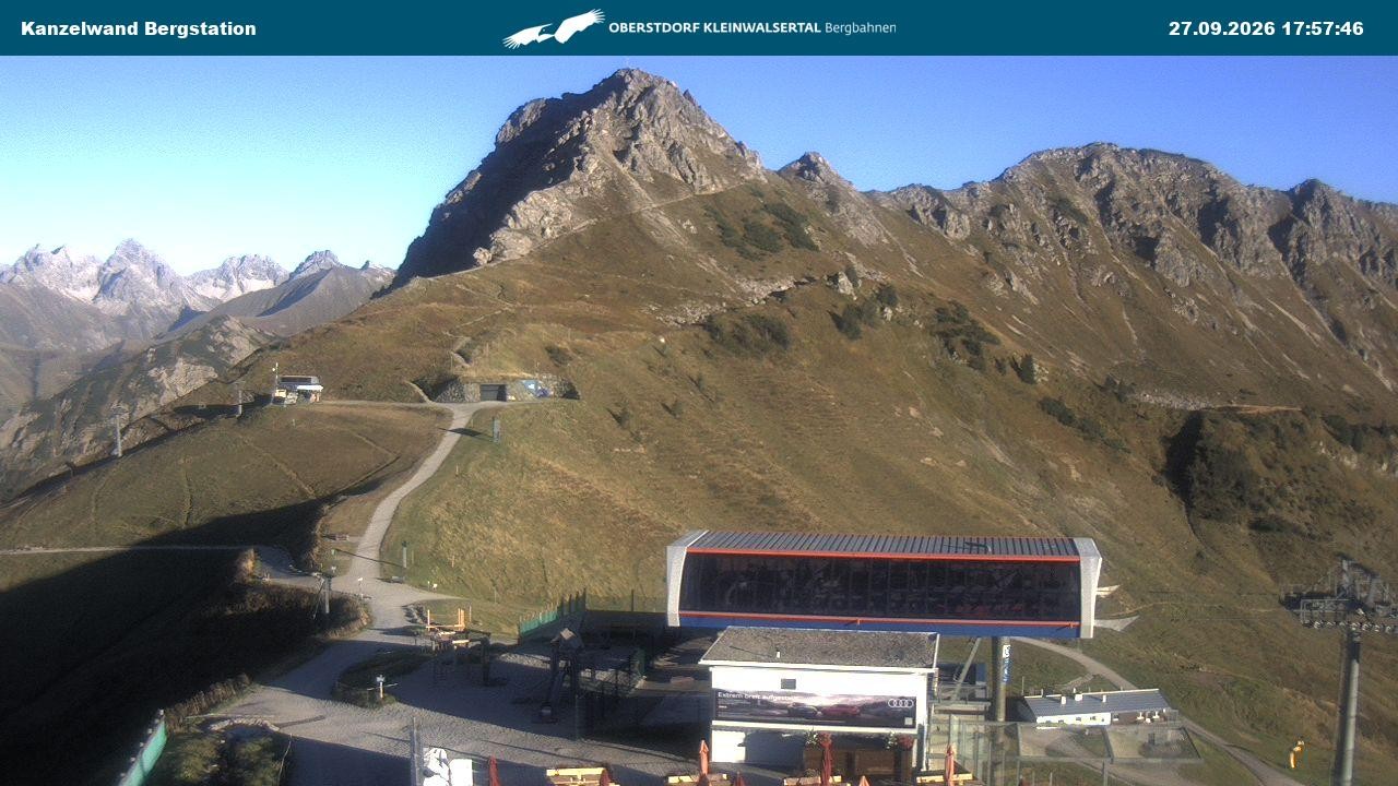 Archiv Foto Webcam Gipfelstation Kanzelwand