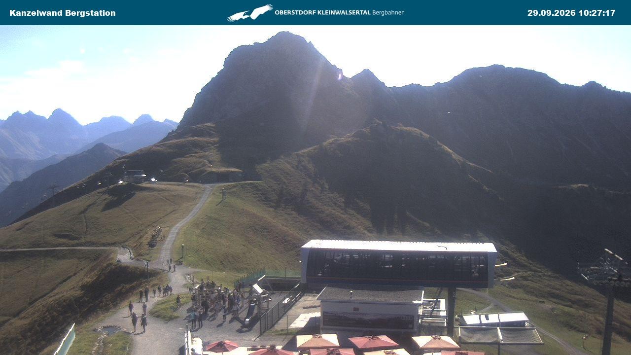 Archiv Foto Webcam Gipfelstation Kanzelwand