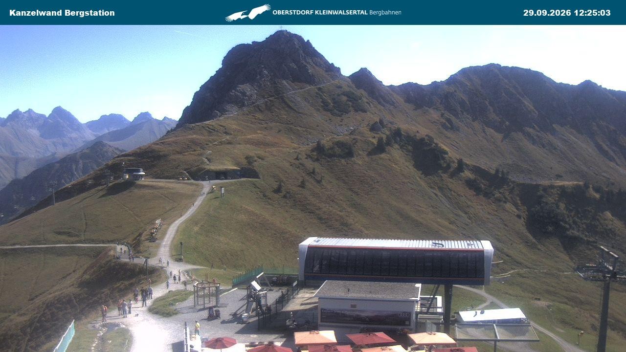 Archiv Foto Webcam Gipfelstation Kanzelwand