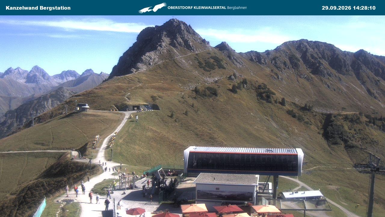 Archiv Foto Webcam Gipfelstation Kanzelwand