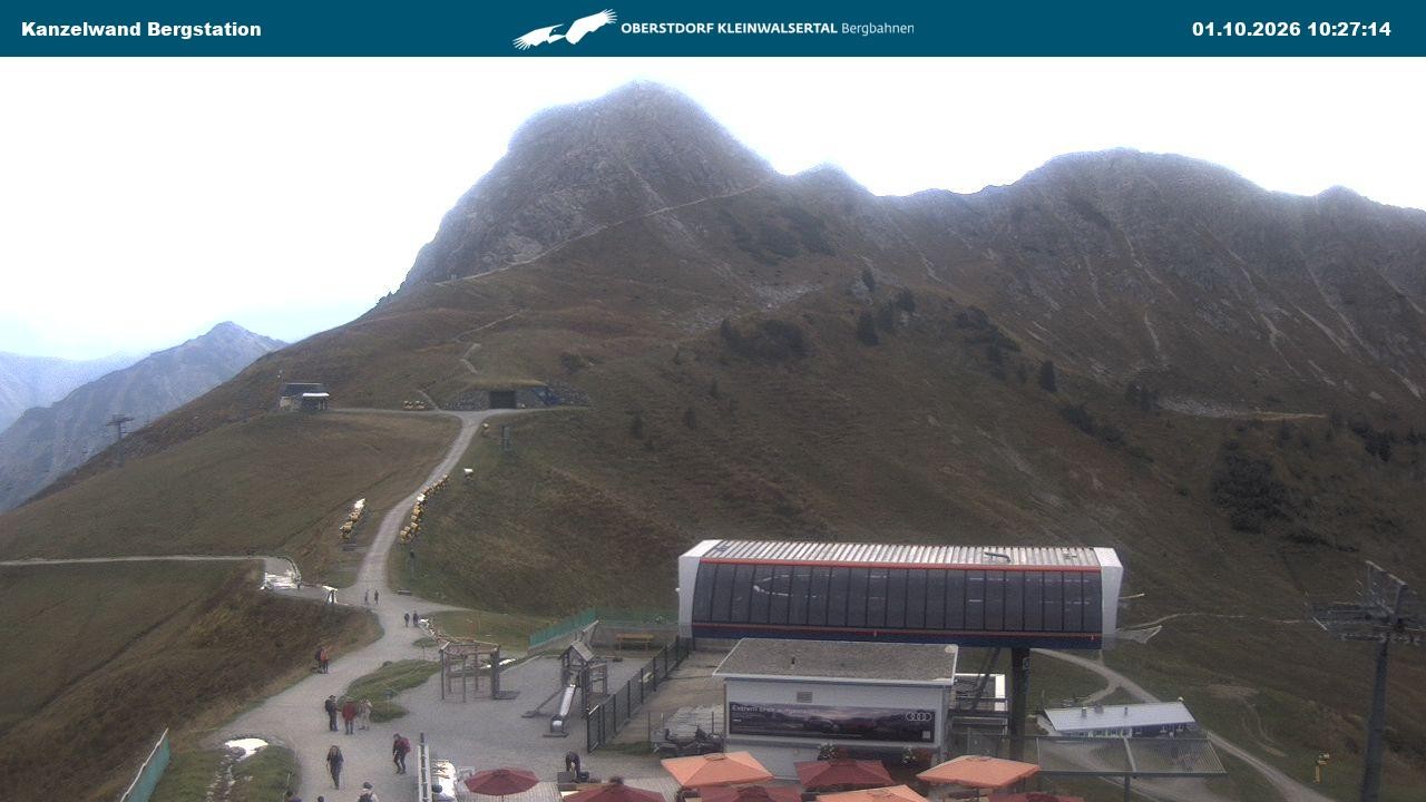 Archiv Foto Webcam Gipfelstation Kanzelwand