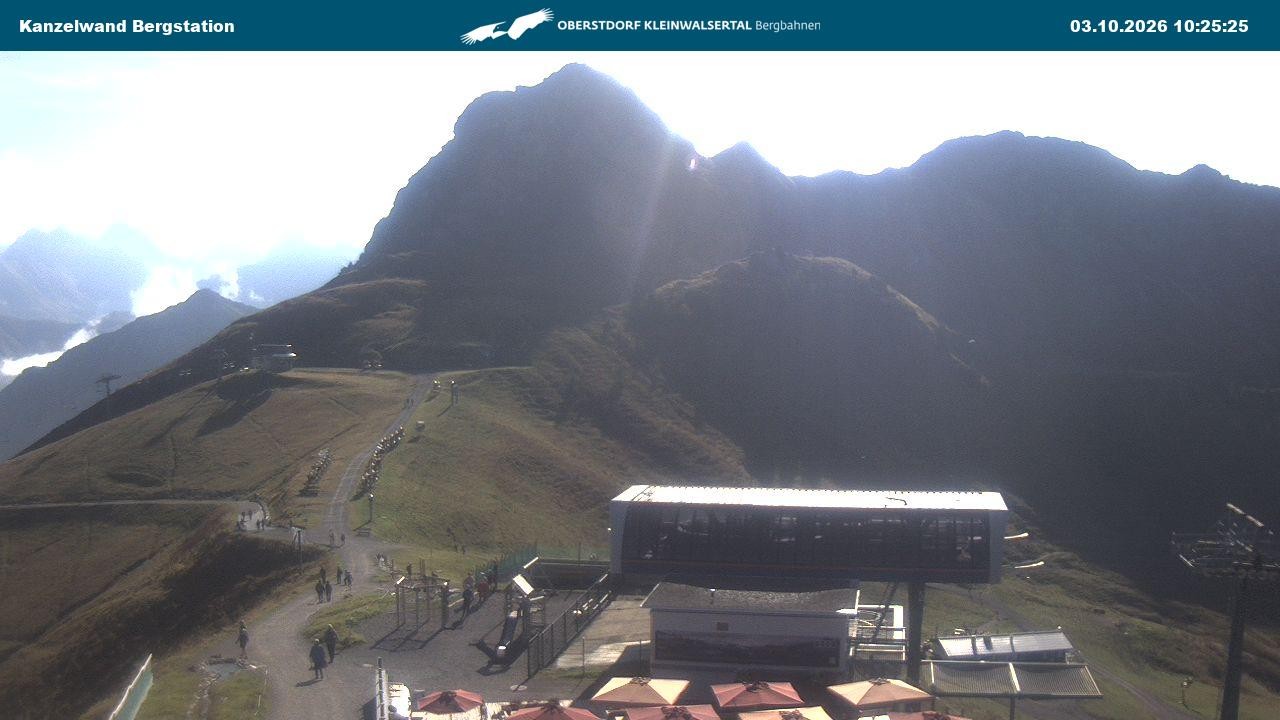 Archiv Foto Webcam Gipfelstation Kanzelwand