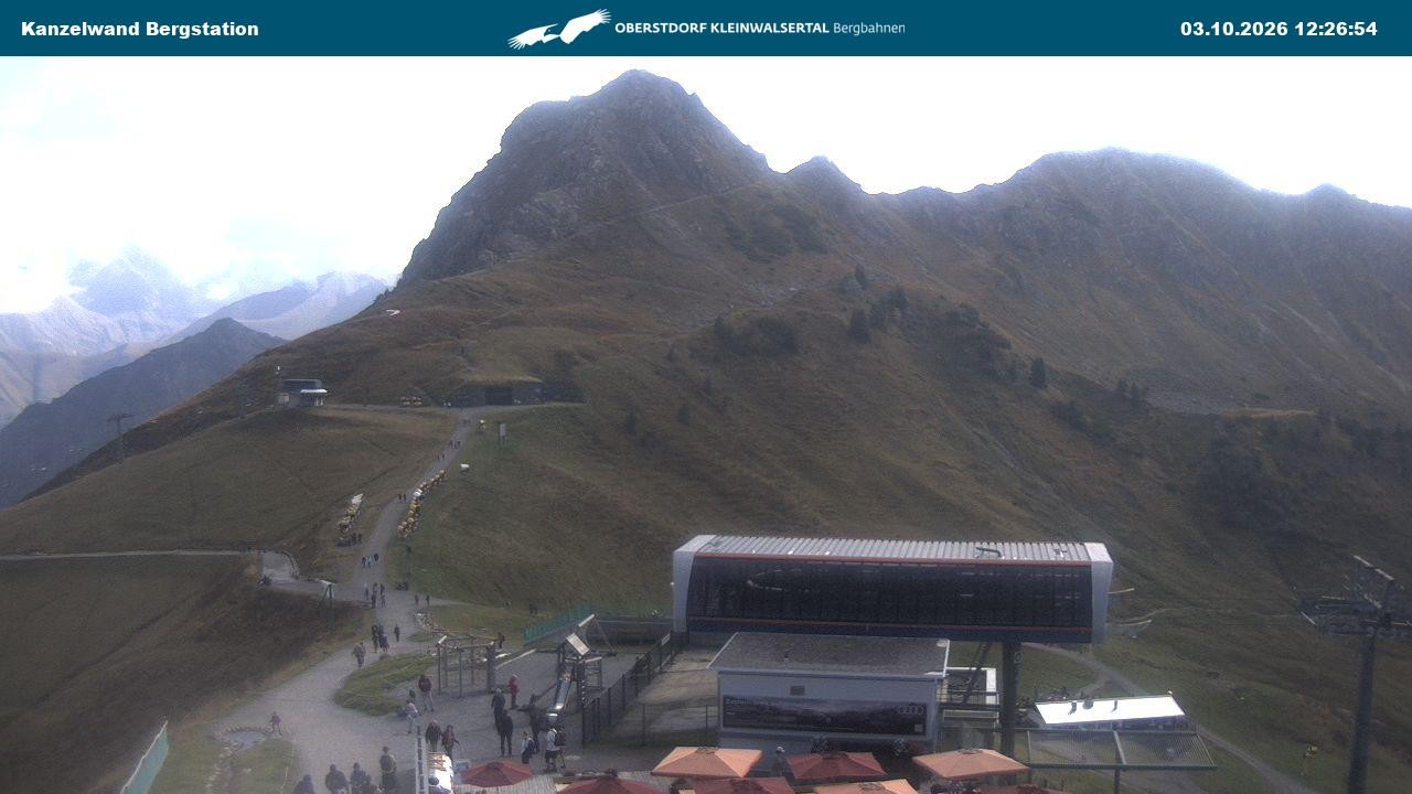 Archiv Foto Webcam Gipfelstation Kanzelwand