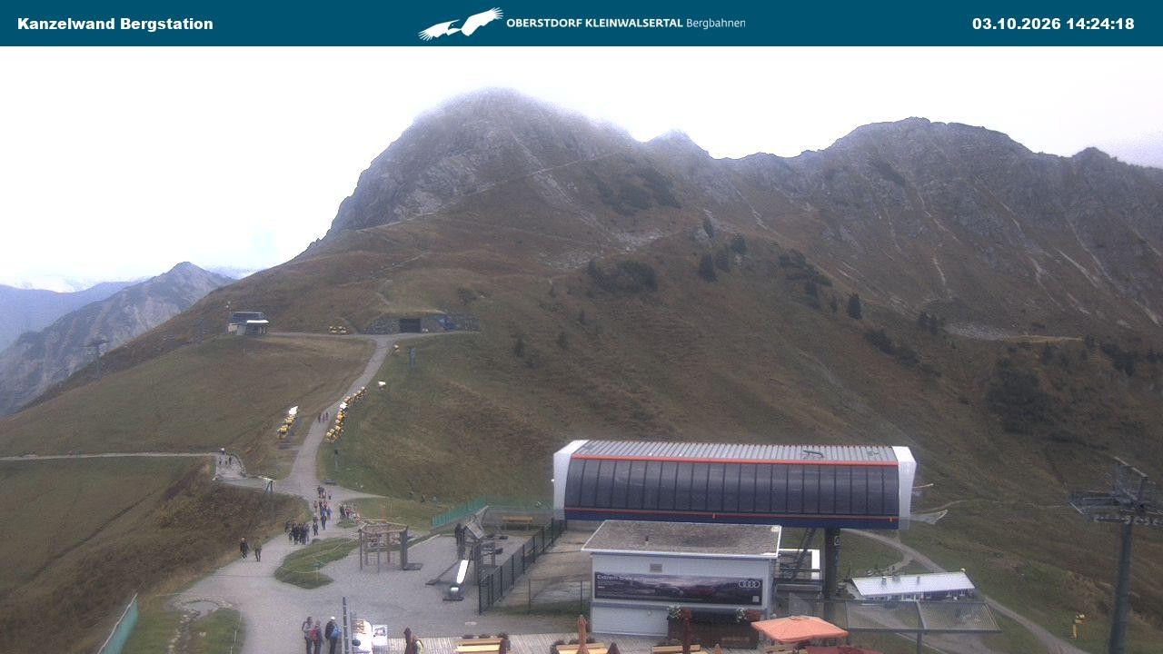 Archiv Foto Webcam Gipfelstation Kanzelwand