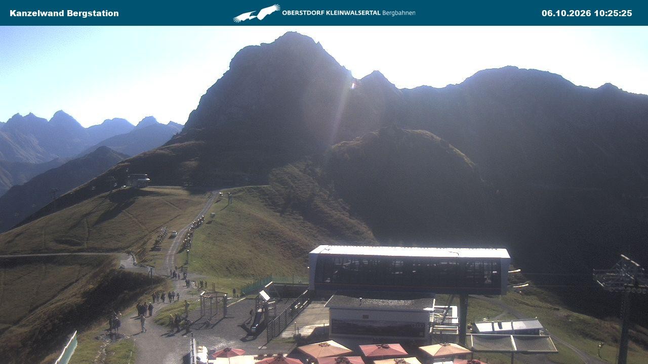Archiv Foto Webcam Gipfelstation Kanzelwand