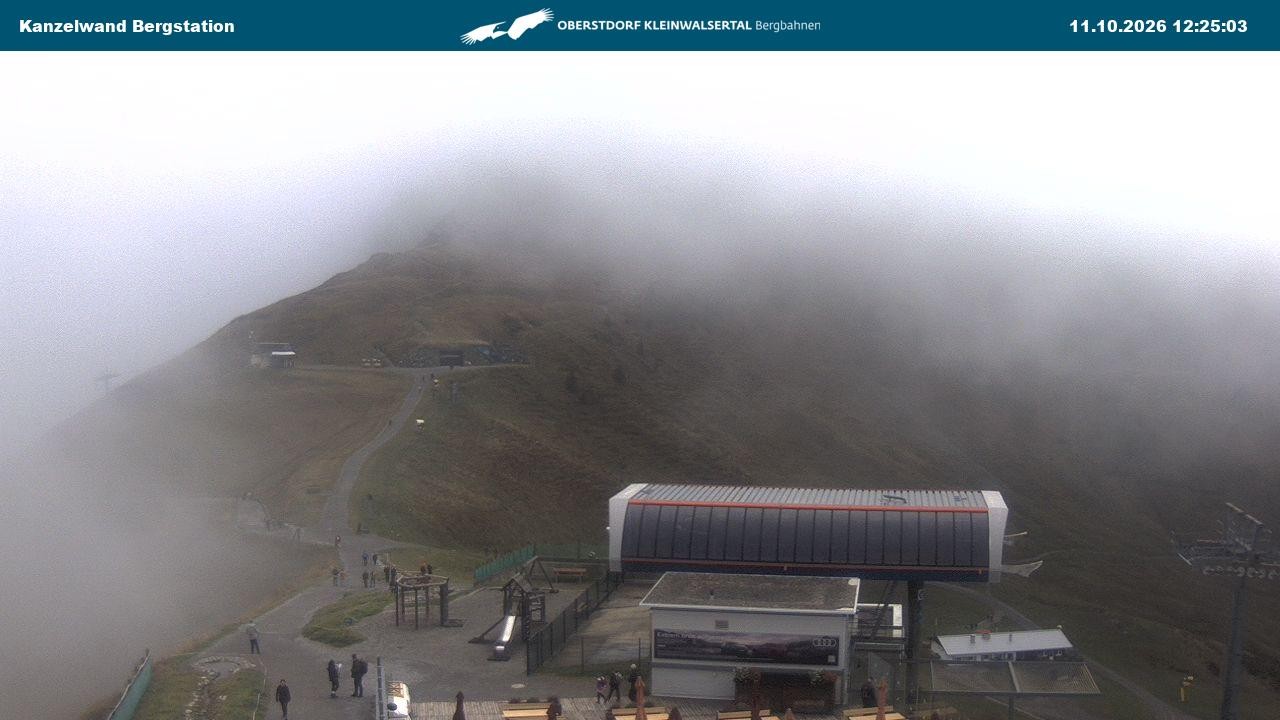 Archiv Foto Webcam Gipfelstation Kanzelwand