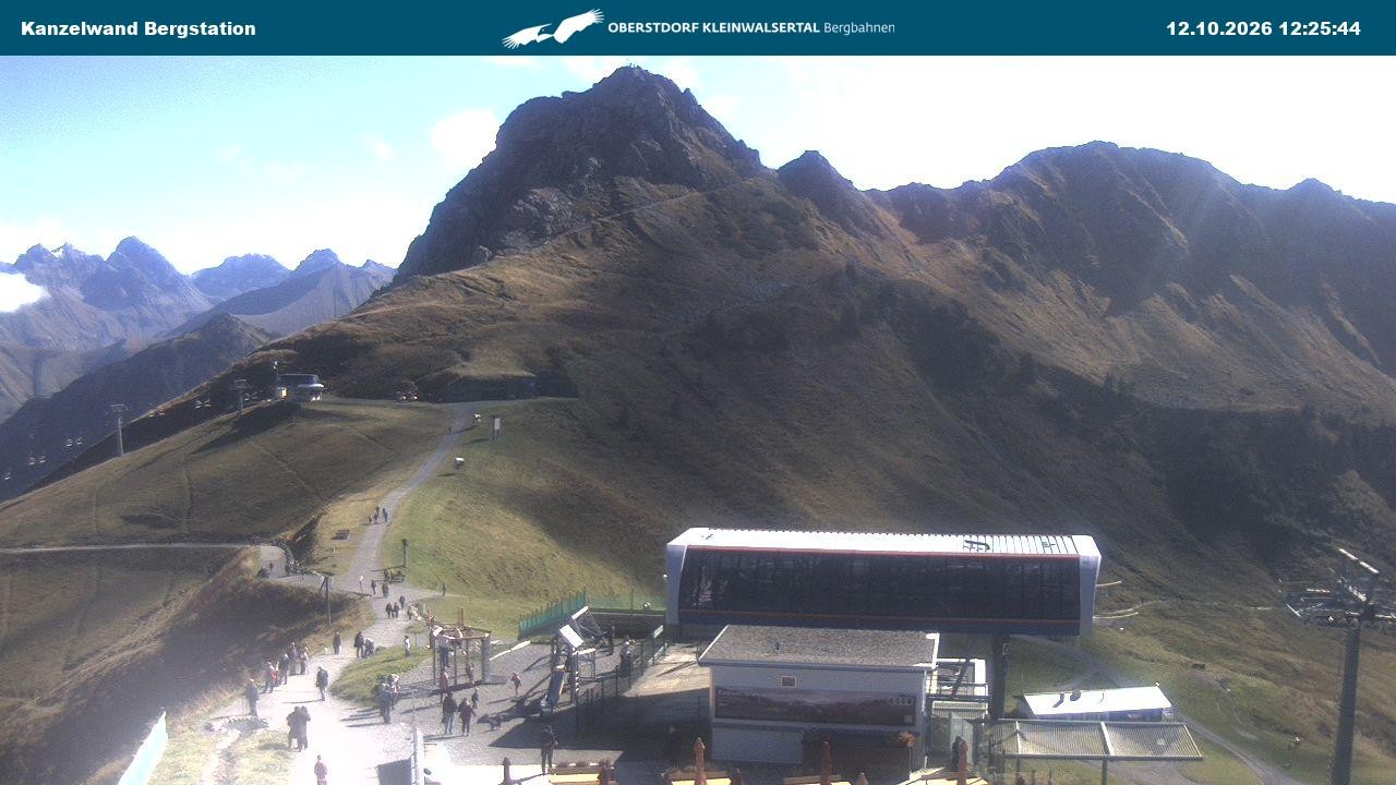 Archiv Foto Webcam Gipfelstation Kanzelwand
