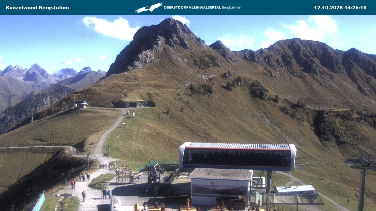 Archiv Foto Webcam Gipfelstation Kanzelwand