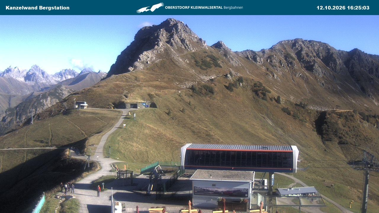 Archiv Foto Webcam Gipfelstation Kanzelwand