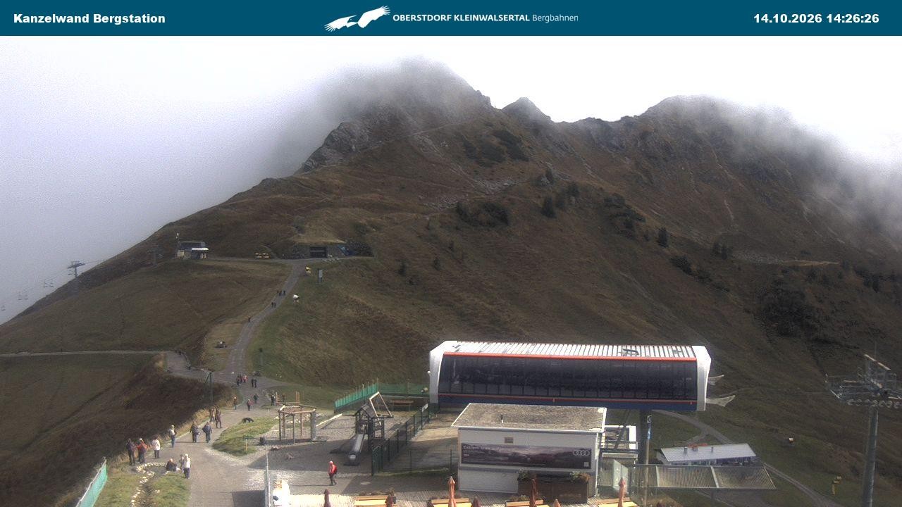 Archived image Webcam Top station Kanzelwand