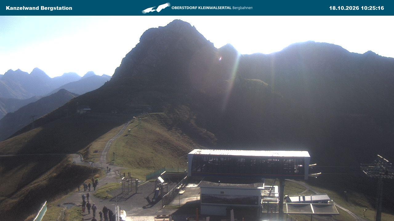 Archiv Foto Webcam Gipfelstation Kanzelwand