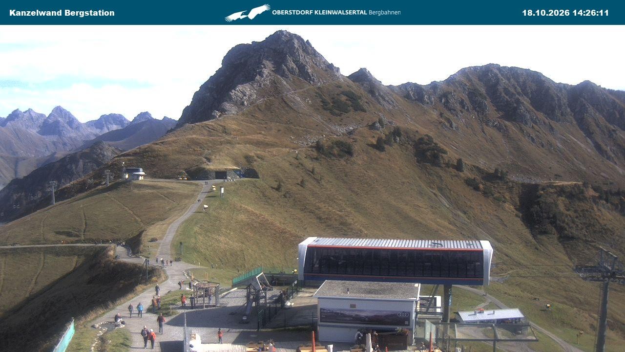 Archiv Foto Webcam Gipfelstation Kanzelwand