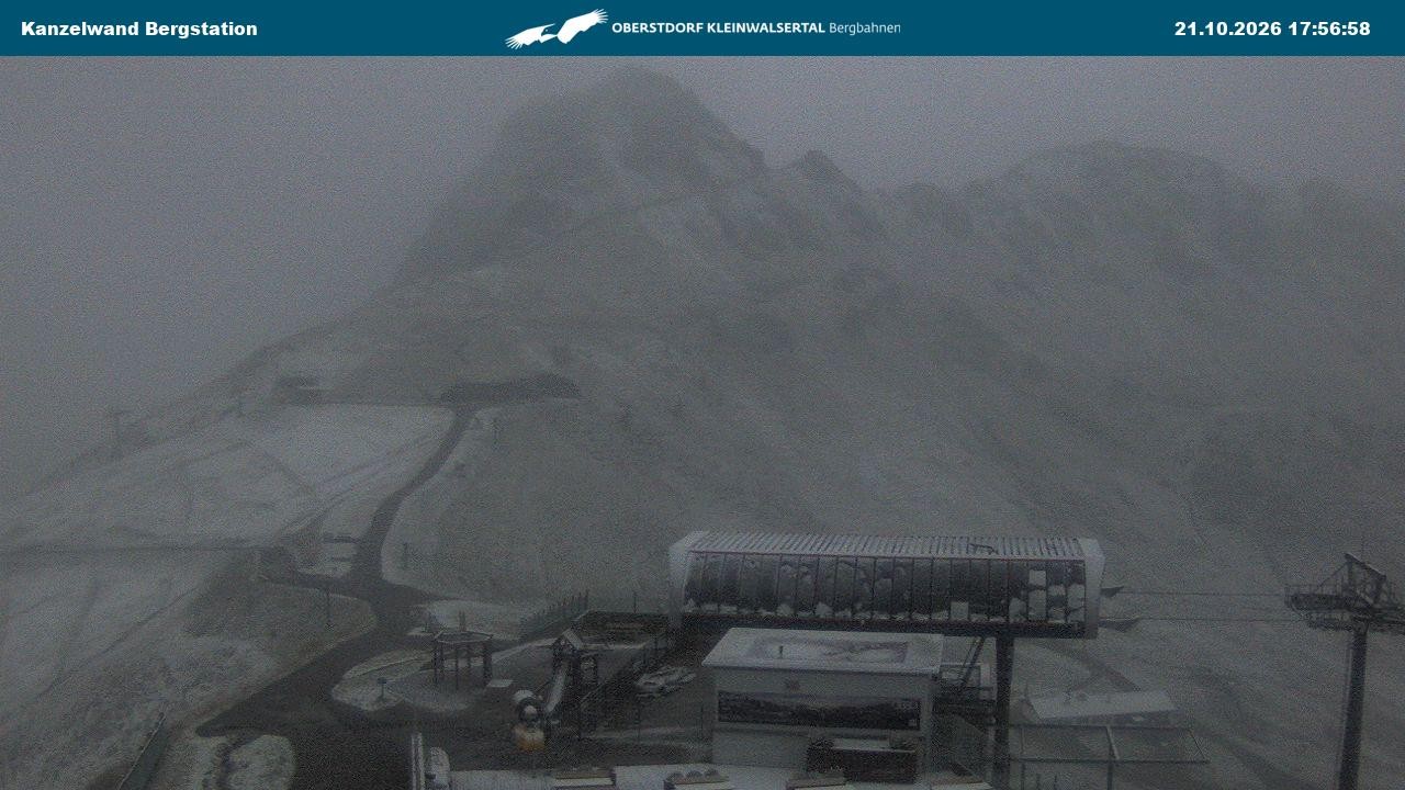 Archiv Foto Webcam Gipfelstation Kanzelwand