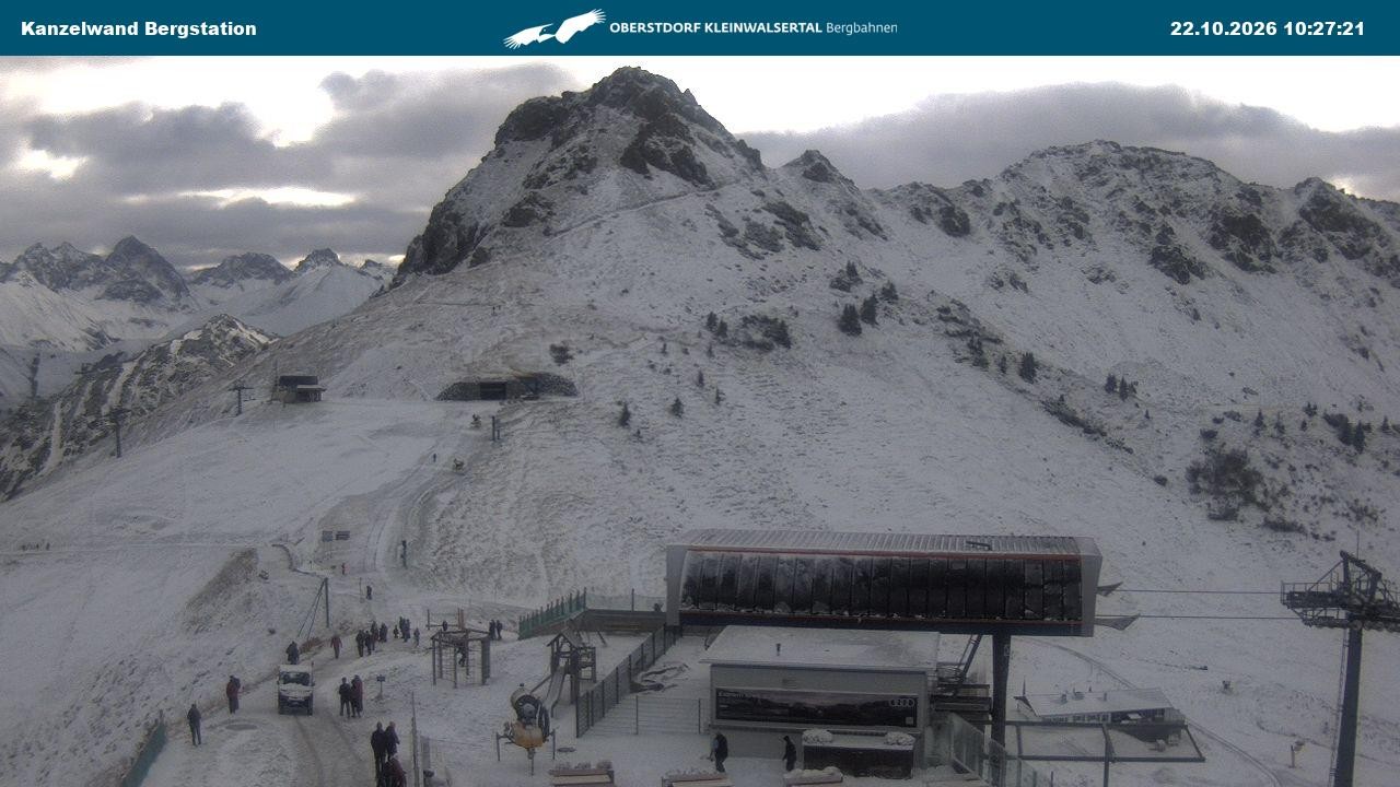 Archived image Webcam Top station Kanzelwand
