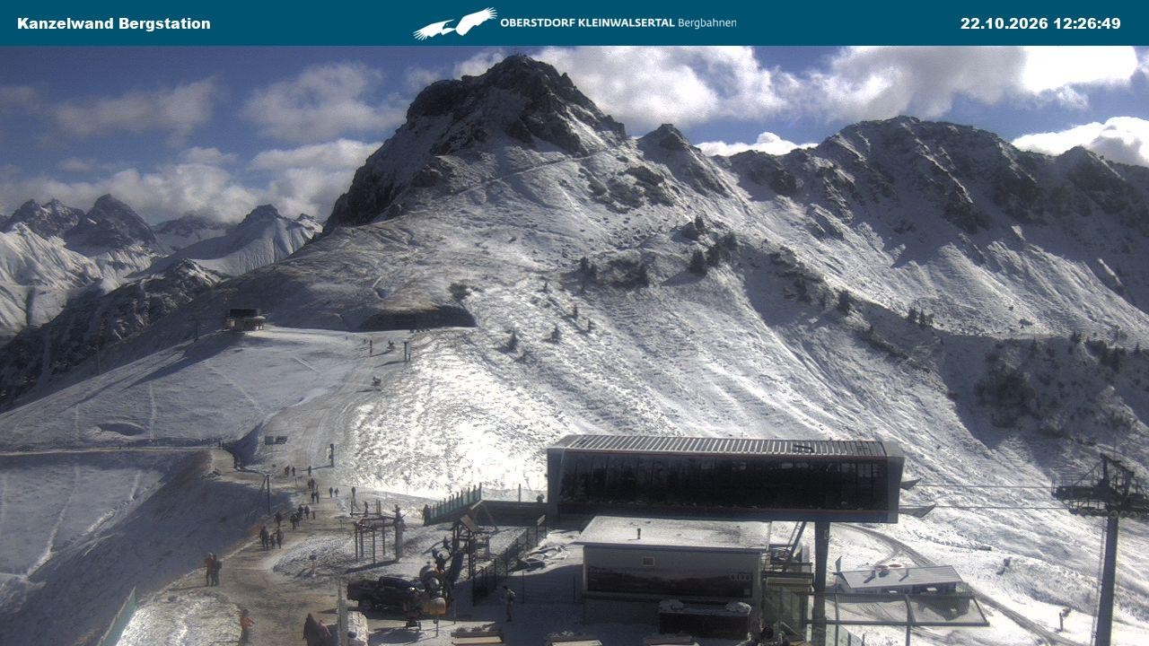Archived image Webcam Top station Kanzelwand
