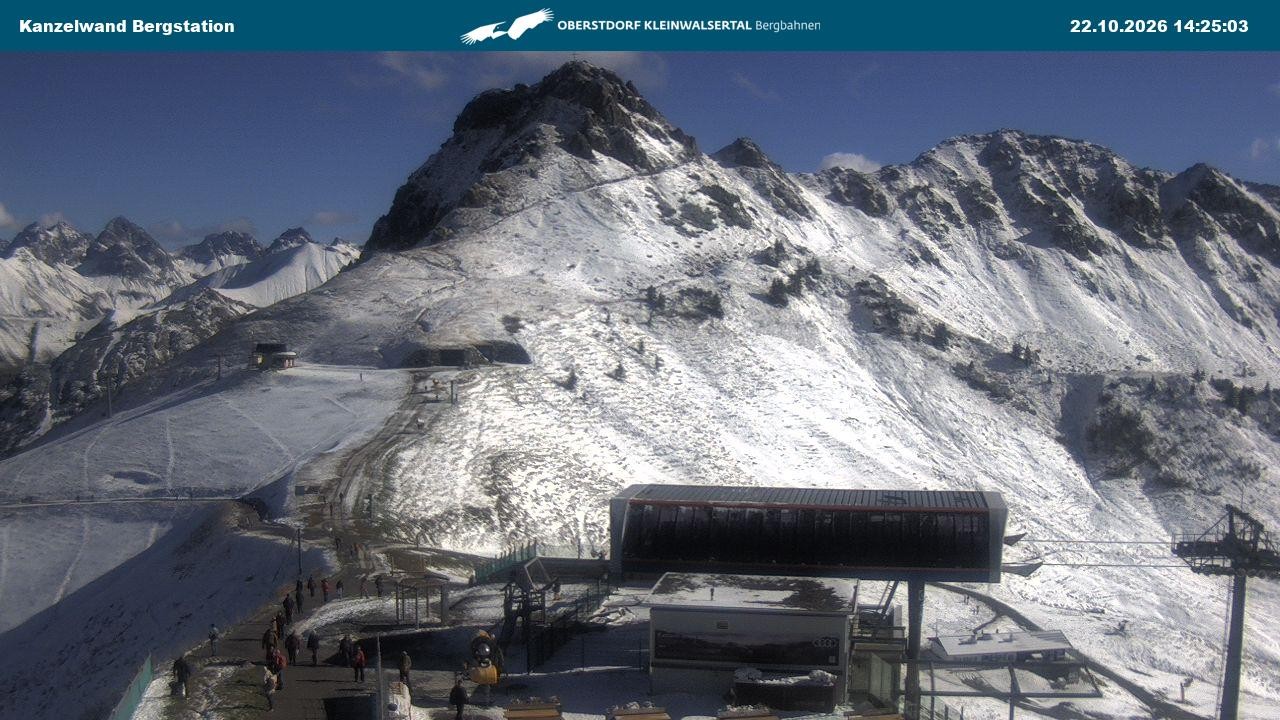 Archiv Foto Webcam Gipfelstation Kanzelwand