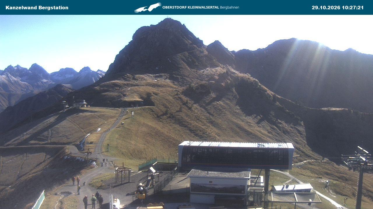 Archiv Foto Webcam Gipfelstation Kanzelwand