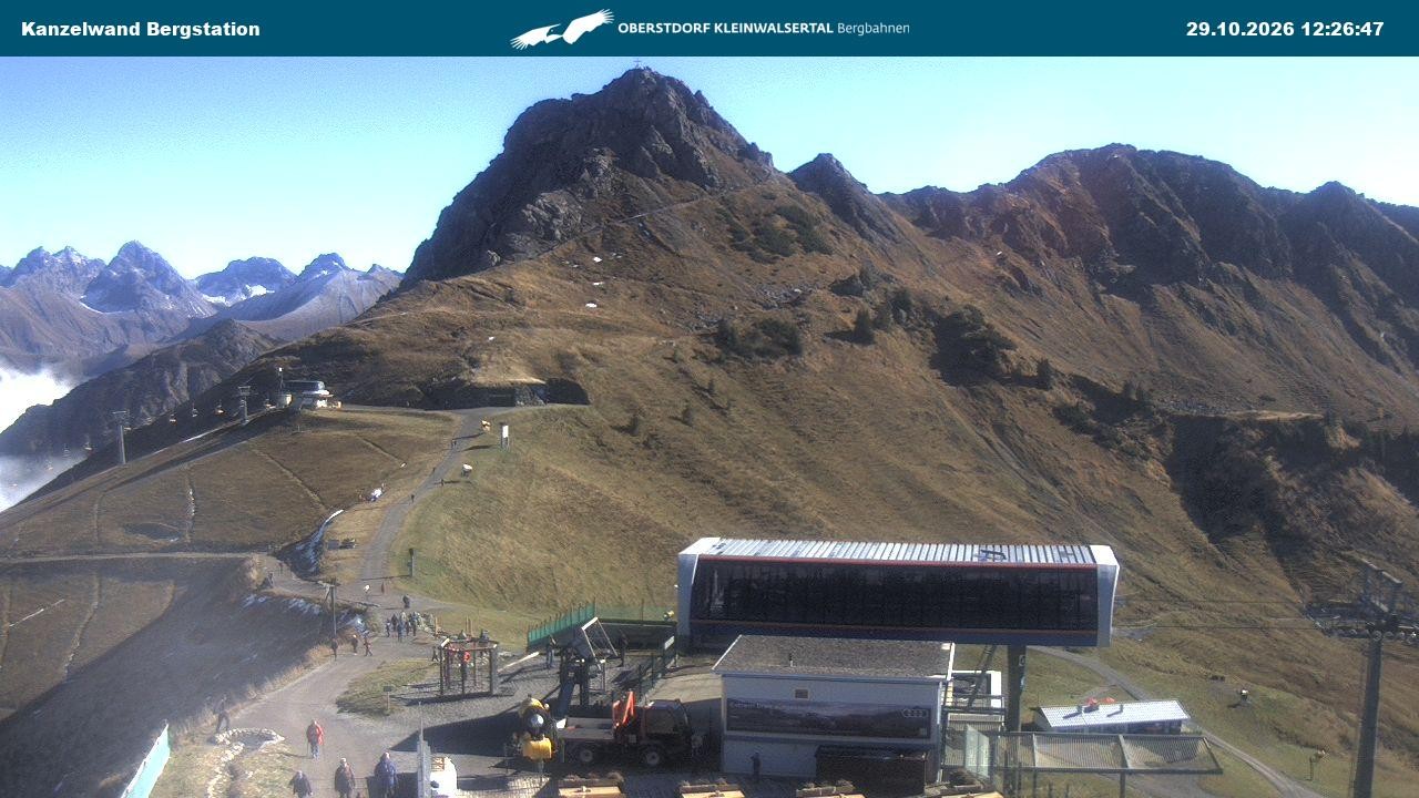 Archiv Foto Webcam Gipfelstation Kanzelwand
