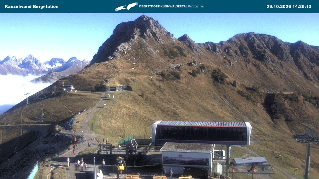 Archiv Foto Webcam Gipfelstation Kanzelwand