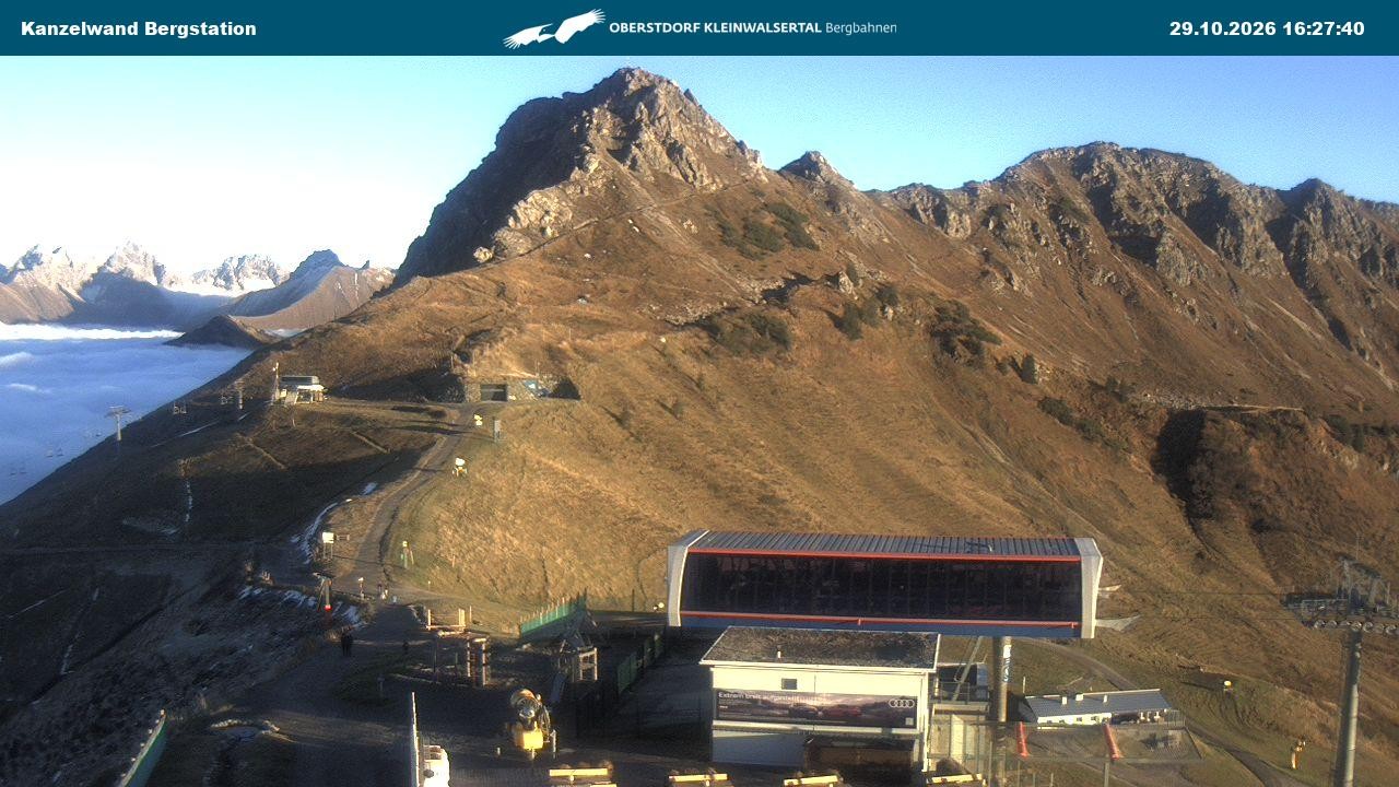 Archiv Foto Webcam Gipfelstation Kanzelwand
