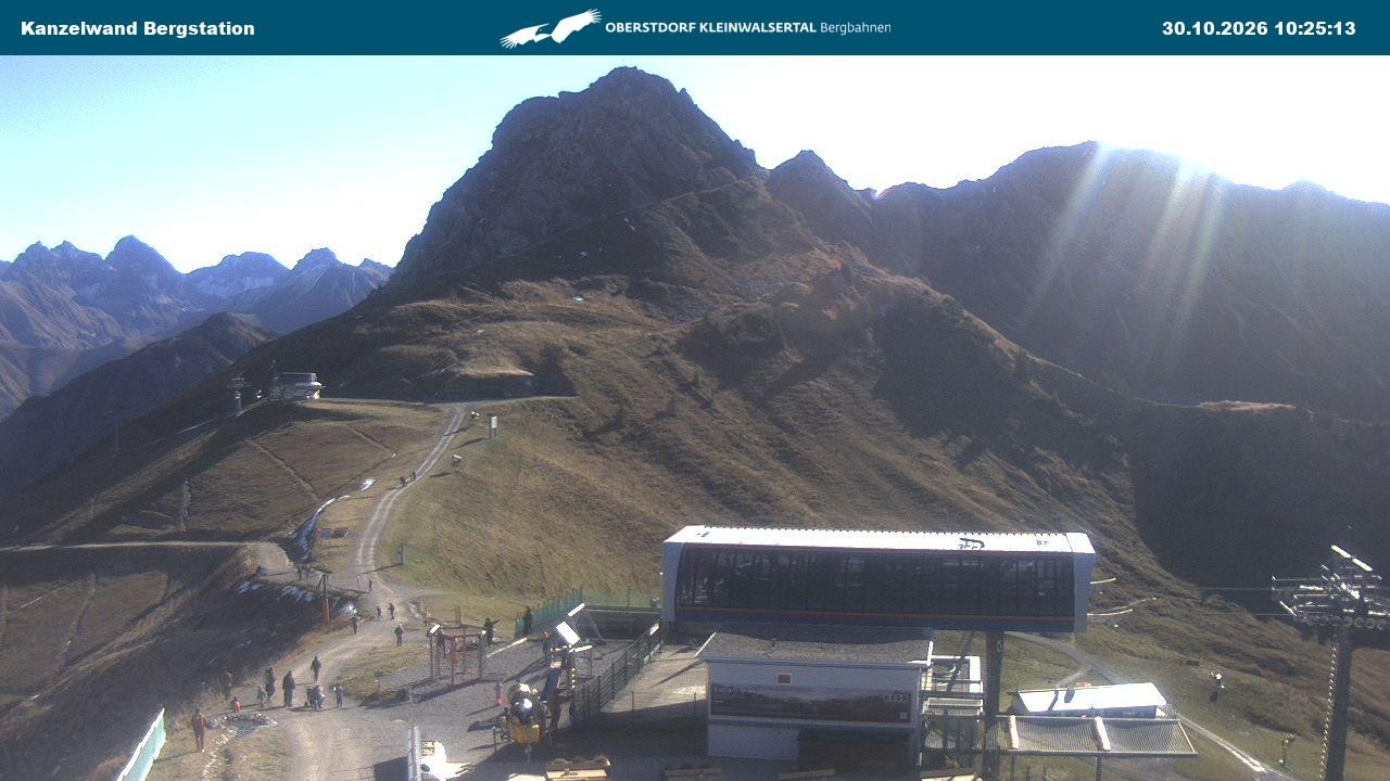 Archiv Foto Webcam Gipfelstation Kanzelwand