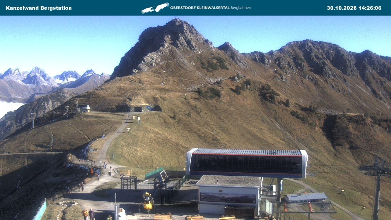 Archiv Foto Webcam Gipfelstation Kanzelwand
