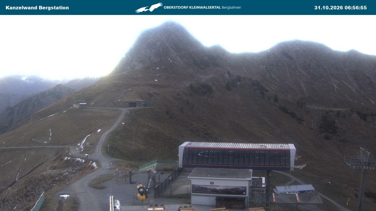 Archived image Webcam Top station Kanzelwand