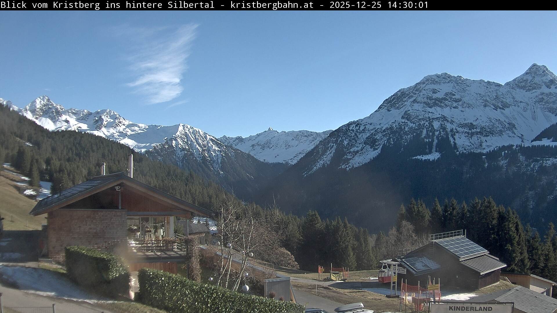 Archiv Foto Webcam Hinteres Silbertal