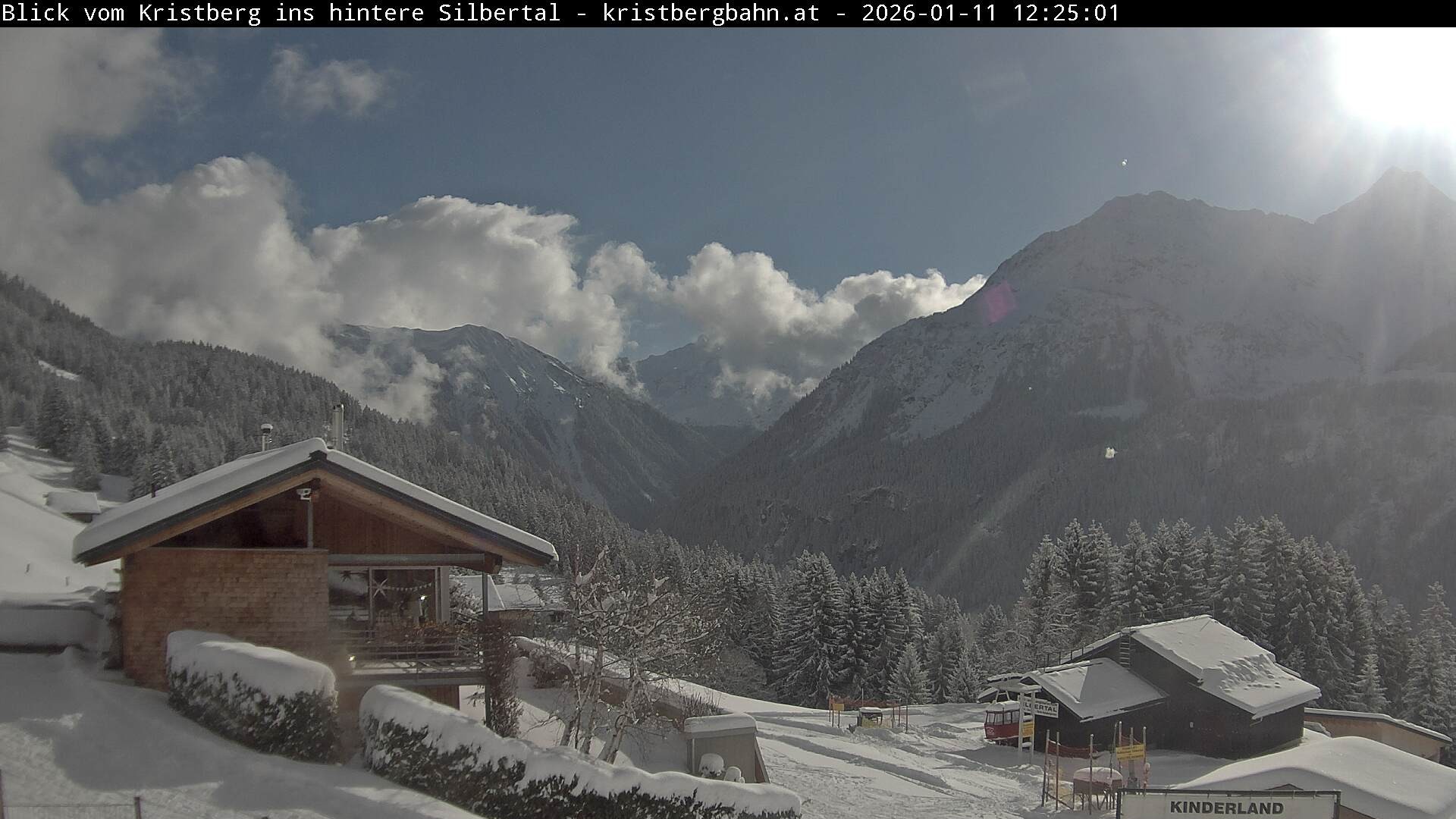 Archived image Webcam "Silbertal" valley
