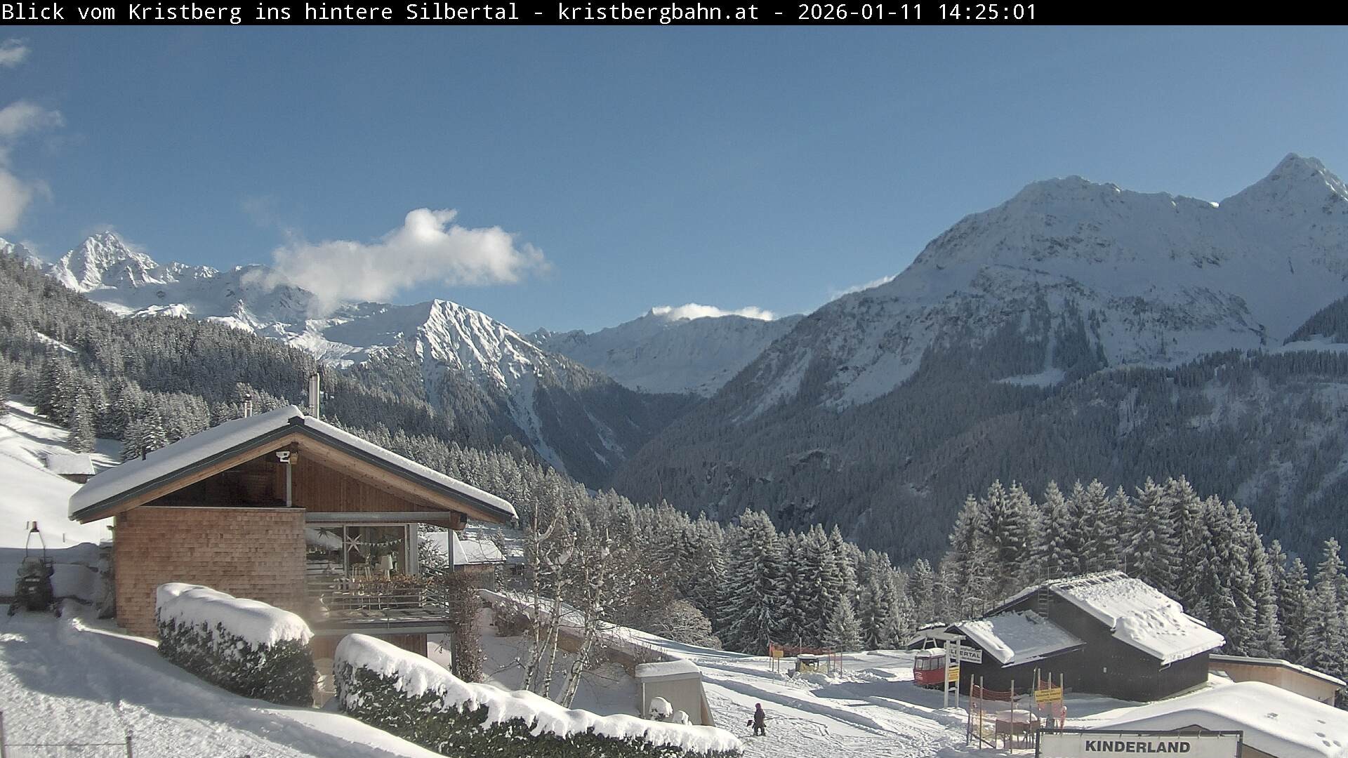 Archived image Webcam "Silbertal" valley