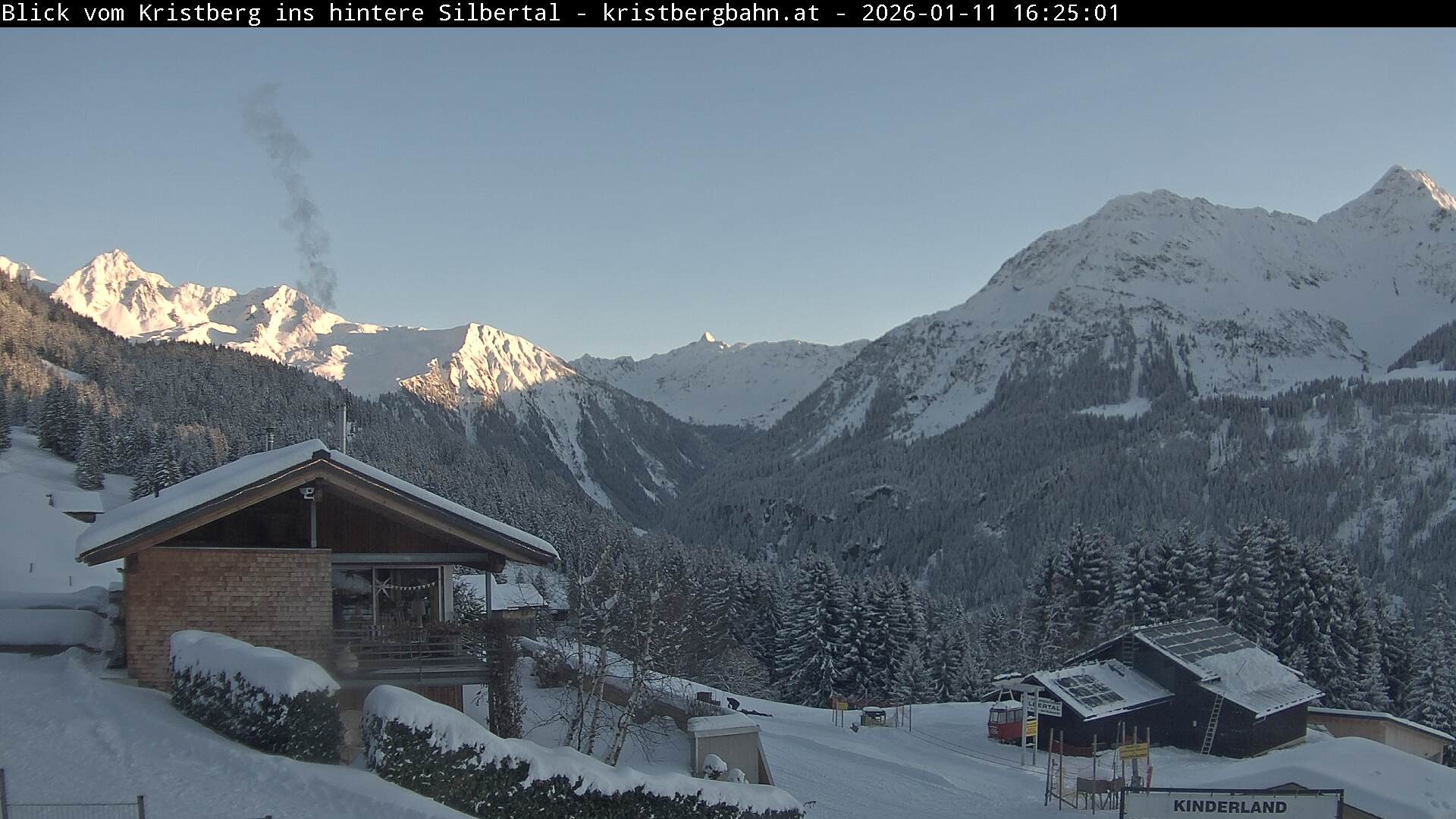 Archived image Webcam "Silbertal" valley