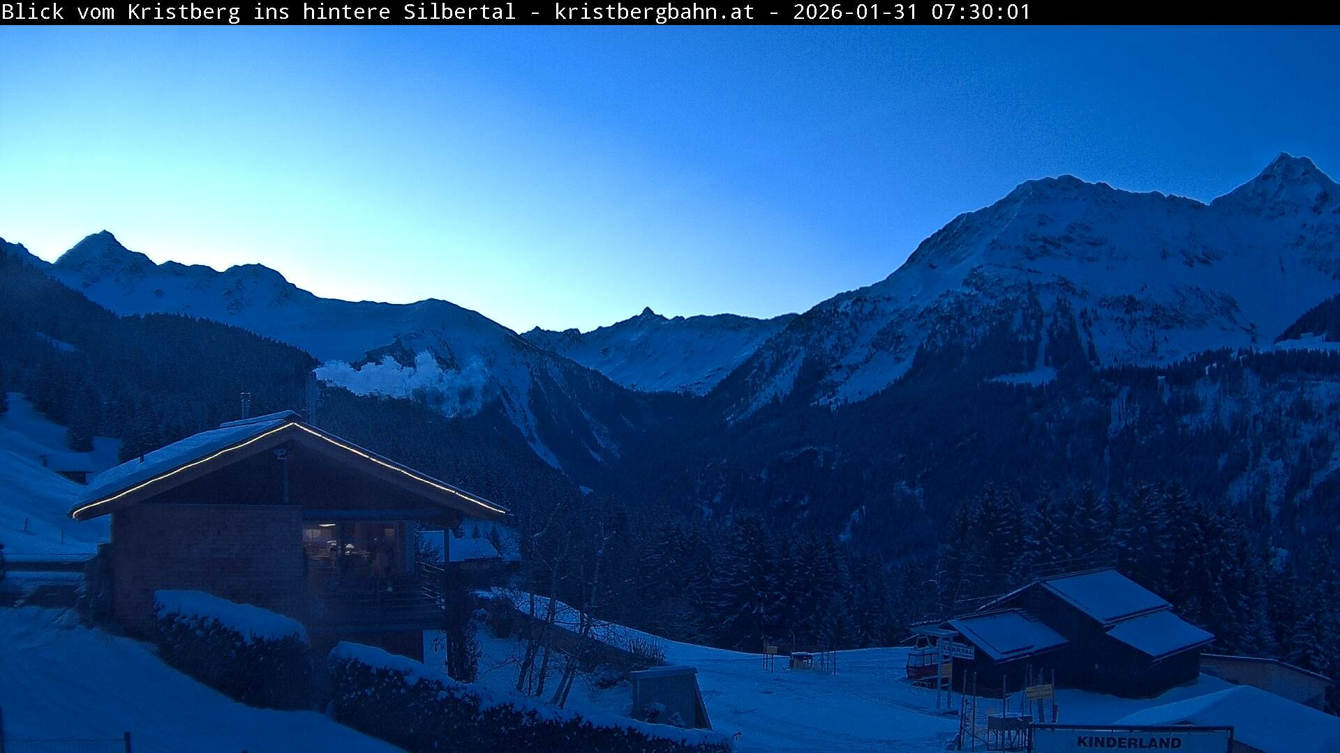 Archiv Foto Webcam Hinteres Silbertal