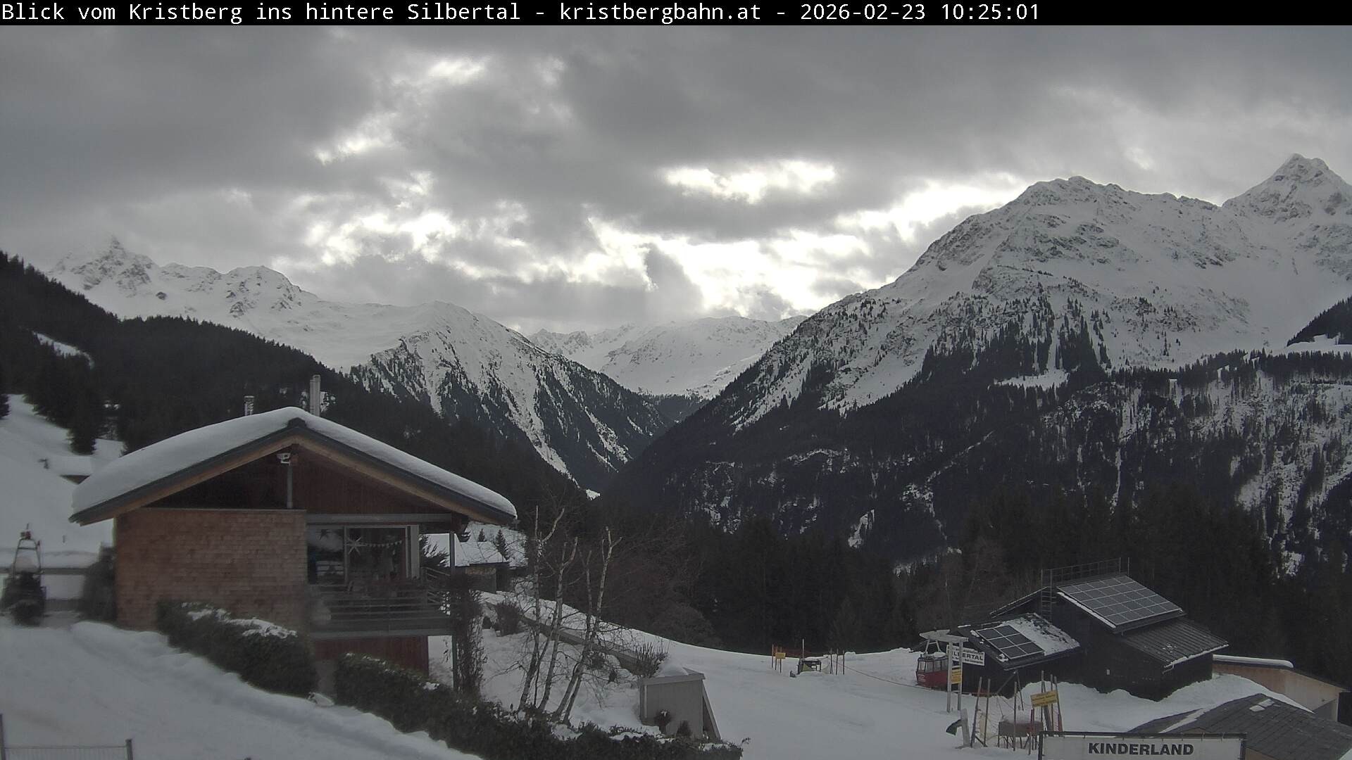 Archiv Foto Webcam Hinteres Silbertal