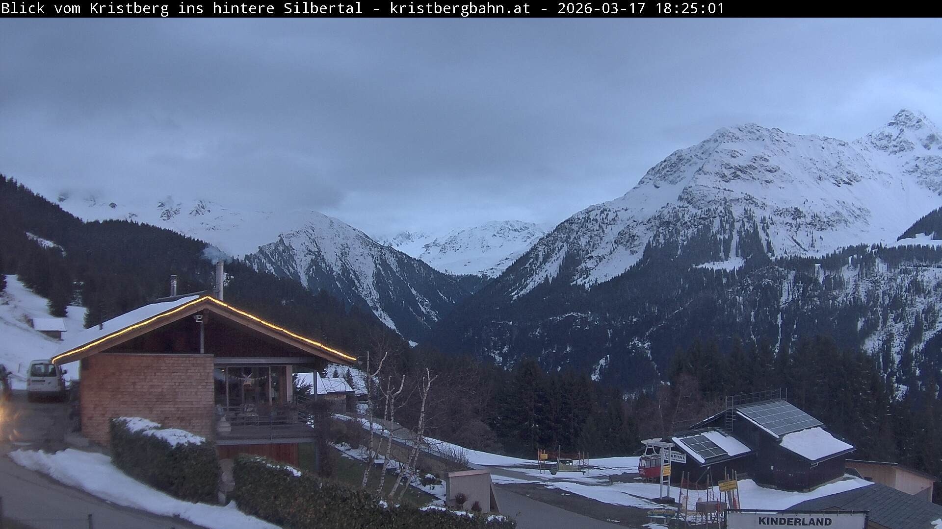 Archived image Webcam "Silbertal" valley