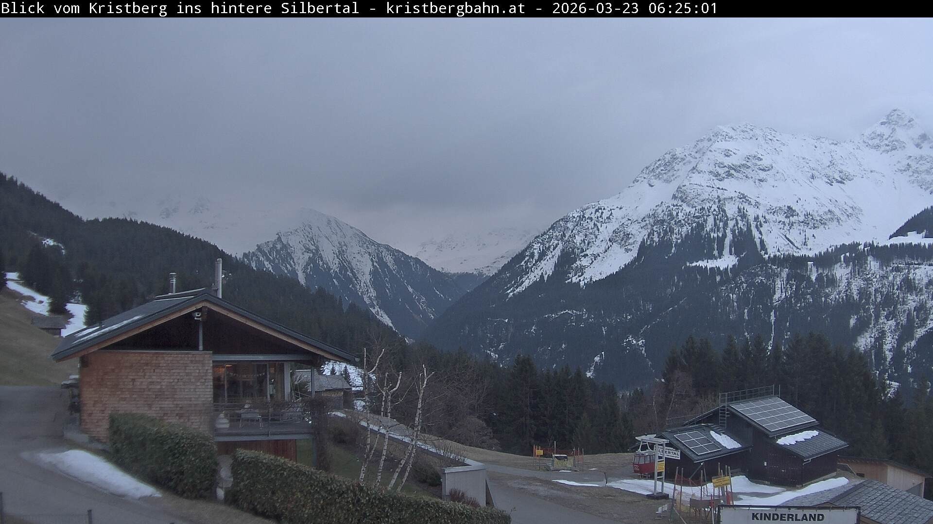Archived image Webcam "Silbertal" valley