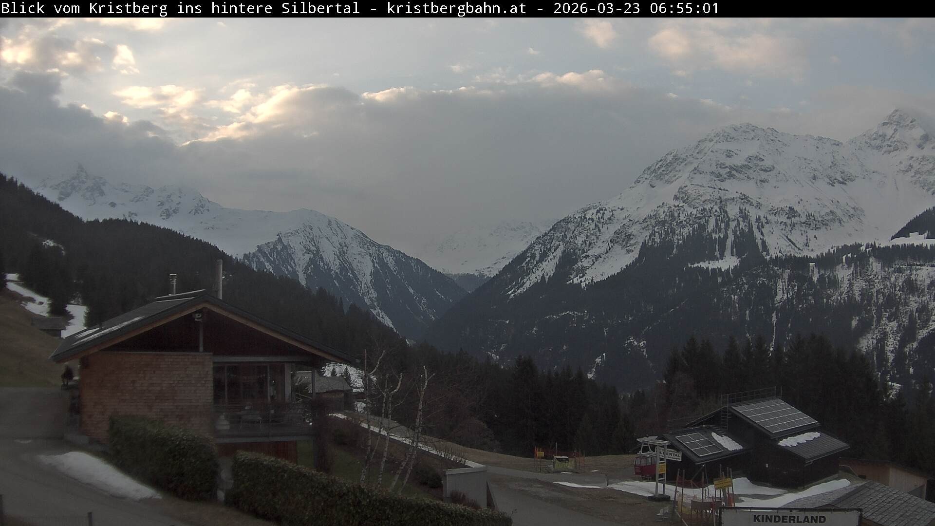Archived image Webcam "Silbertal" valley