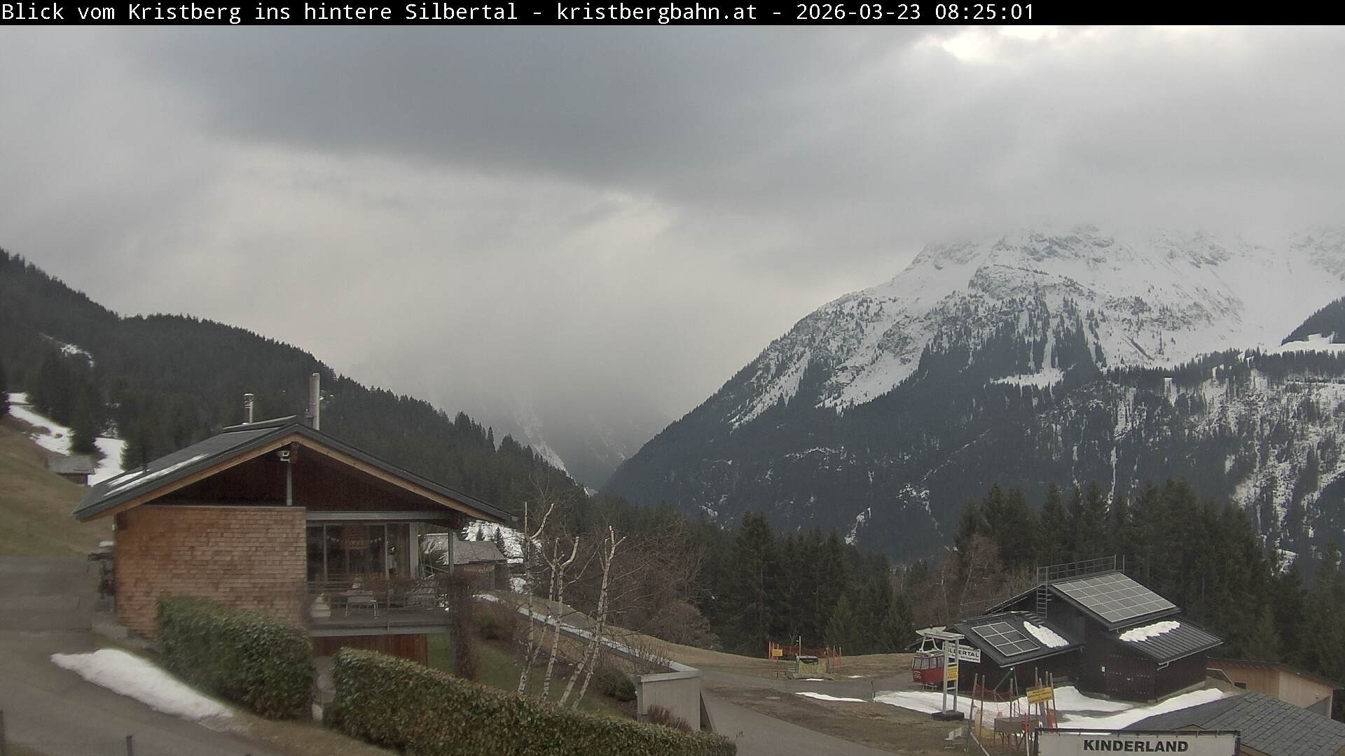 Archived image Webcam "Silbertal" valley