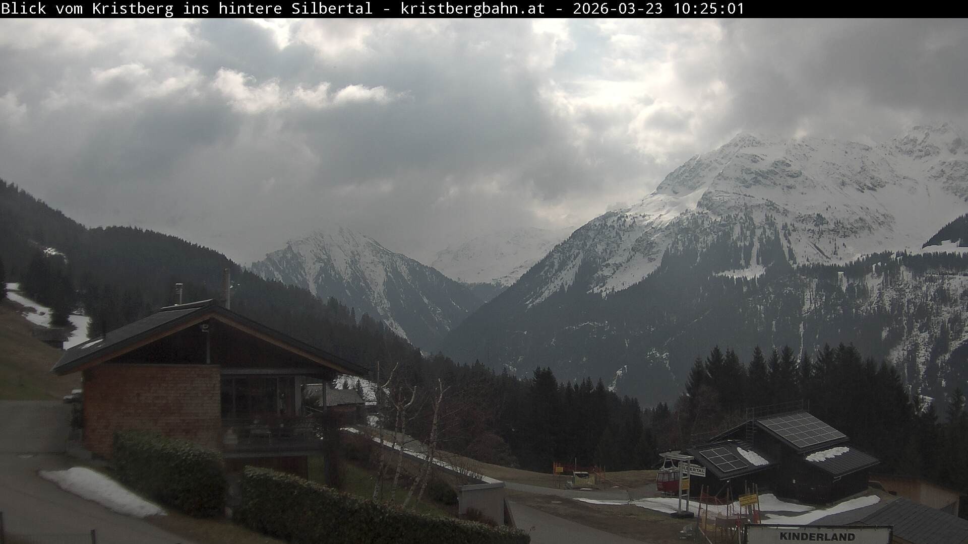 Archived image Webcam "Silbertal" valley