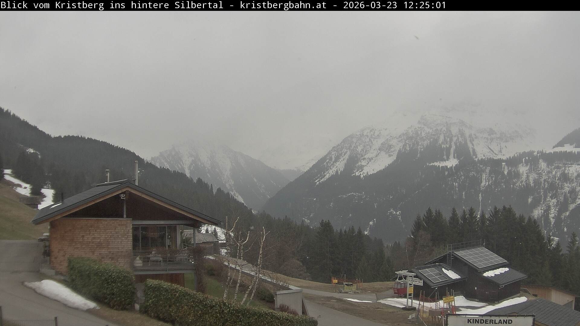 Archived image Webcam "Silbertal" valley