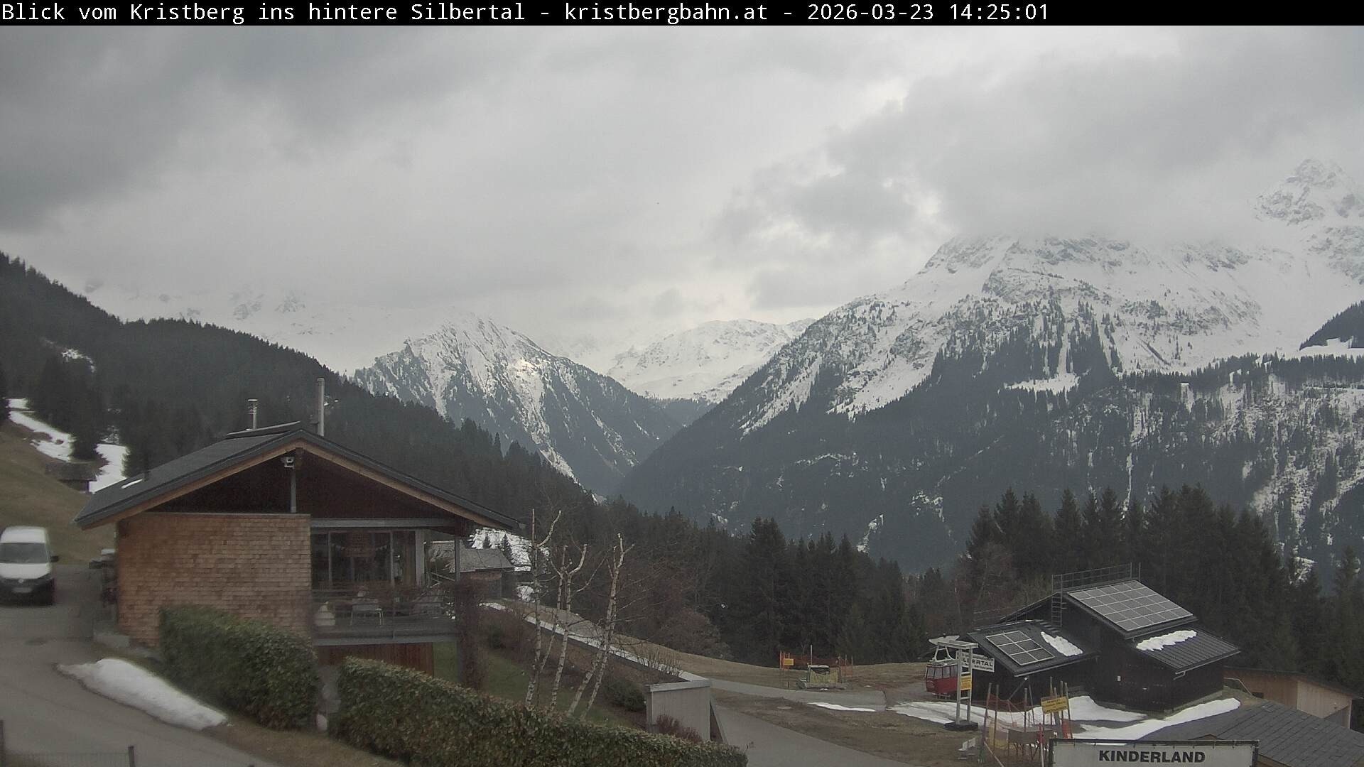 Archived image Webcam "Silbertal" valley